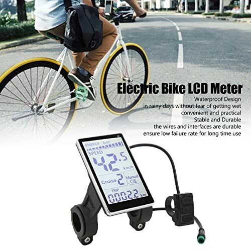 Elektrische Fiets LCD Digitale Batterij Spanning Display