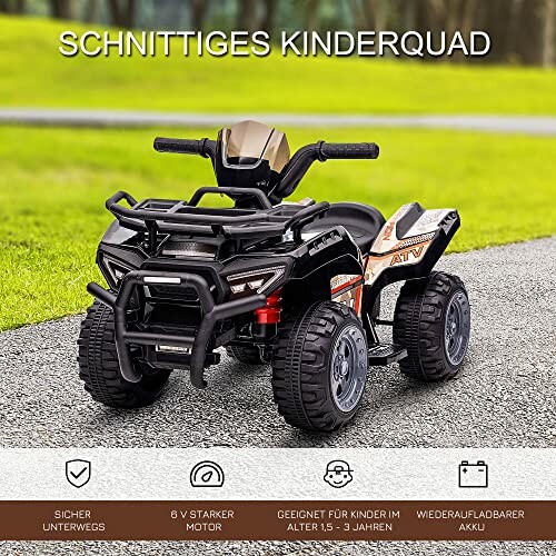 Elektrisch kinderquad speelgoedvoertuig voor buitengebruik